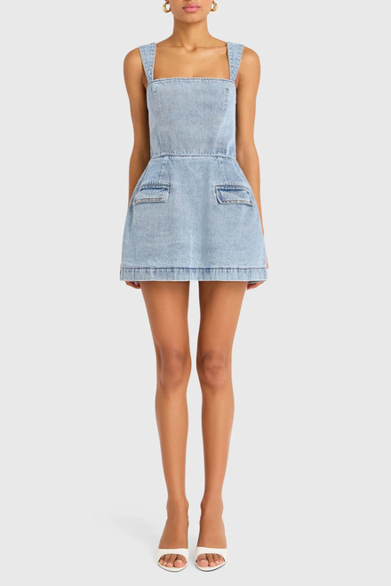 Bethany Skort Romper - Destiny Wash